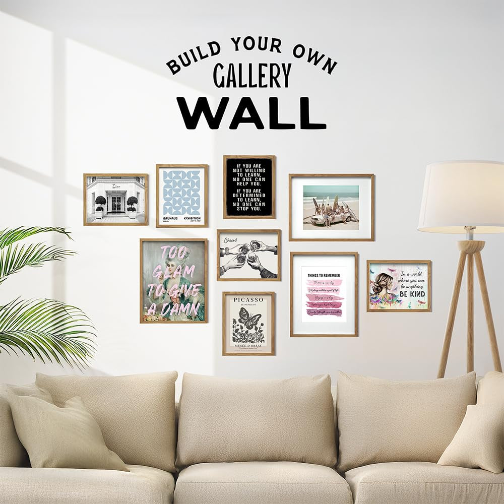 Motivational Wall Art FRAMED - Office Wall Art & Decor Motivational Poster - Positive Quotes Decor - Encouragement Gifts - Positive Sayings for Decoration - Entrepreneur Picture Inspirational Quotes