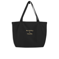 Everything Is Possible - Large organic tote bag