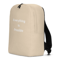 Everything Is Possible - Minimalist Backpack