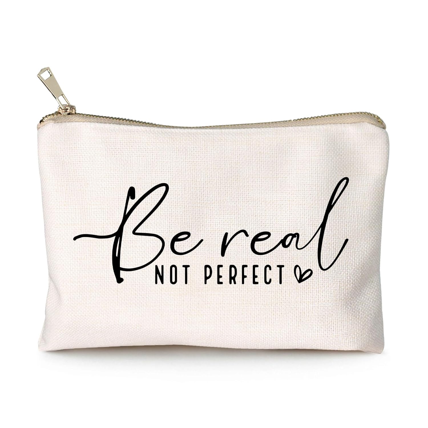 Be Real Not Perfect Travel Bag 