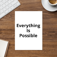 Everything Is Possible - Sticker sheet