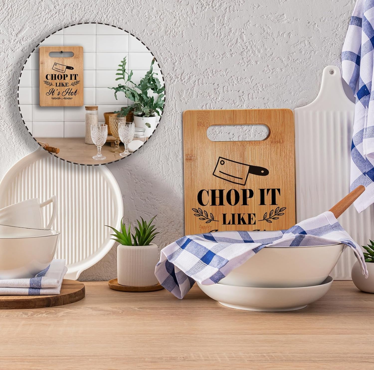 Funny Bamboo Cutting Boards, Chop It like It'S Hot - Decorative Kitchen Gifts