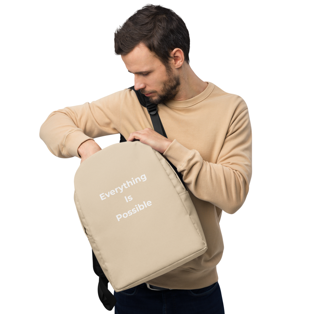 EVERYTHING IS POSSIBLE - Minimalist Backpack