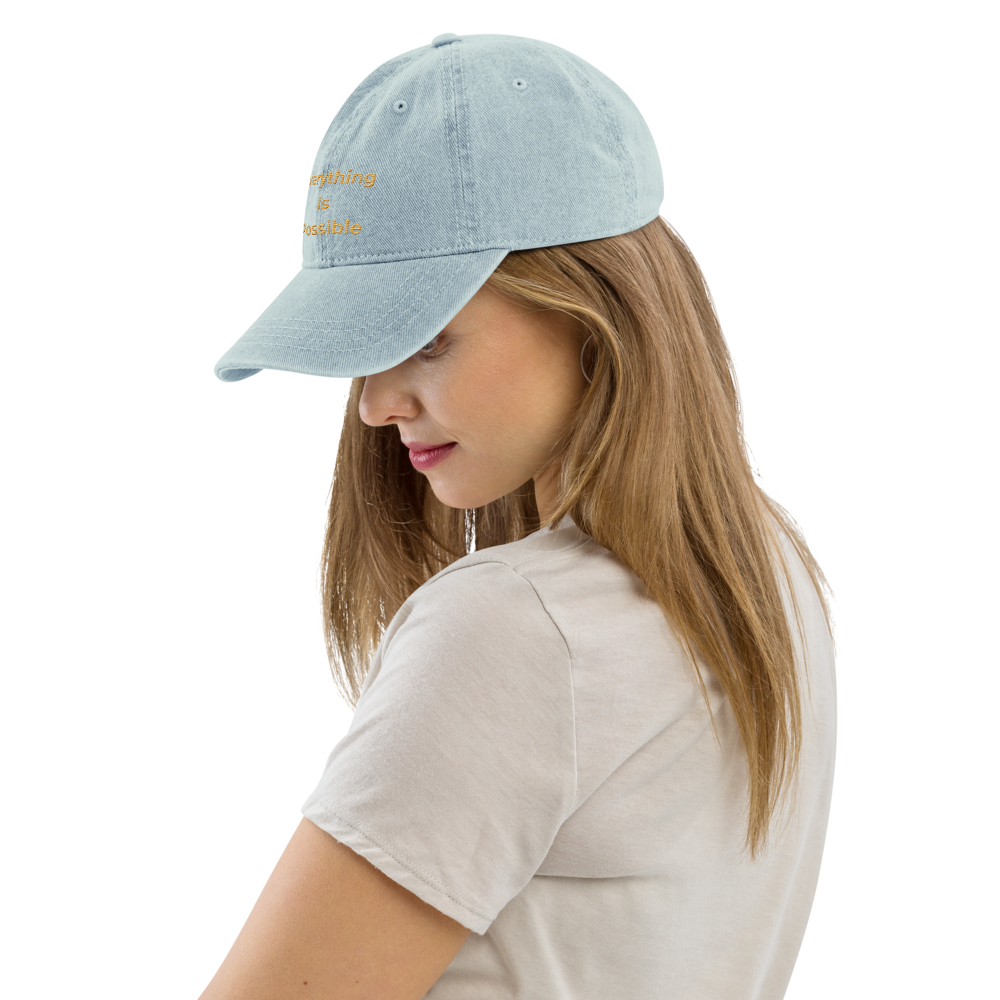 EVERYTHING IS POSSIBLE - Denim Hat