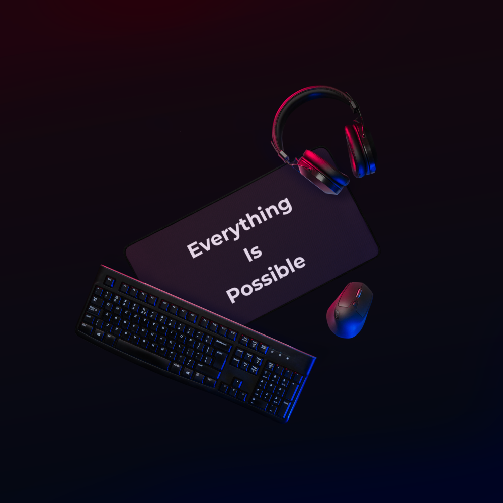 EVERYTHING IS POSSIBLE - Desk mat