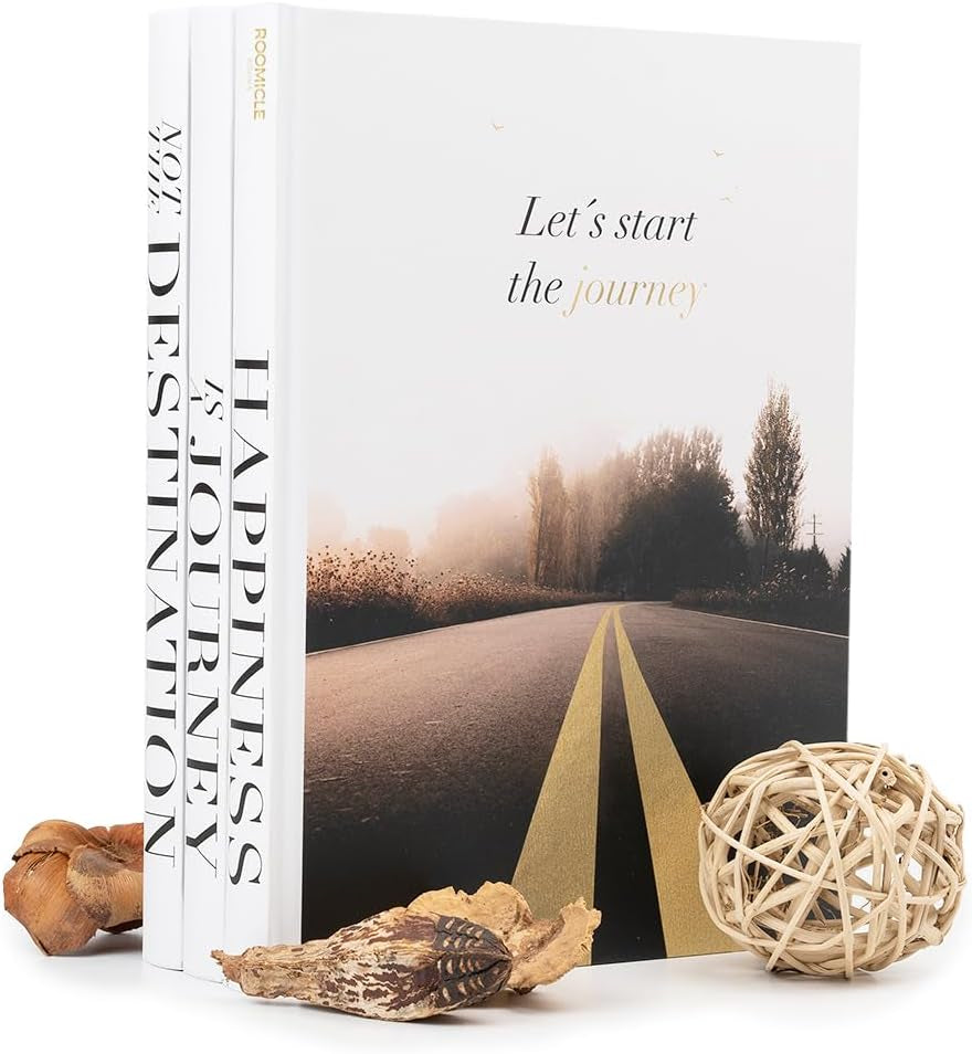 Decorative Books for Home Decor - Coffee Table Book Decor - Fake Books for Decoration - Faux Books for Decoration - Decorative Books for Coffee Table Decor - Decor Books - Large Book Decor